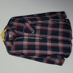 Carhartt Pullover Flannel Shirt Sz M Grunge Indie